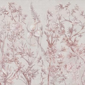 Fototapet, Silk Floral, Dusty Pink, Rebel Walls