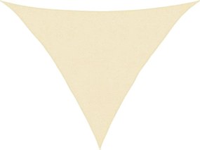 vidaXL Parasolar, crem, 2,5x2,5x3,5 m, HDPE, 160 g/m²