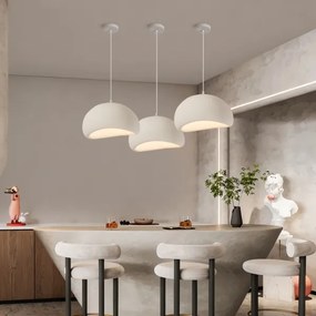 BRILAGI - Lustră suspendată pe cablu WABI SABI 1xE27/60W/230V Ø 40 cm albă
