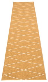 Covor tip traversă pentru interior și exterior galben ocru 70x320 cm Max Ochre – Pappelina