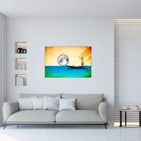 Tablou - Pictură străveche (90x60 cm)