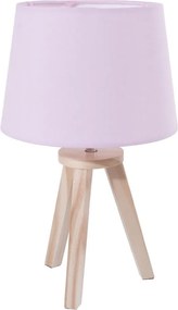 Atmosphera - Lampă de masă TRIPOD 1xE14/40W/230V pin/roz