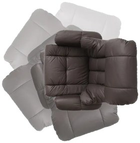 Fotoliu reglabil HABI, maro/nuc