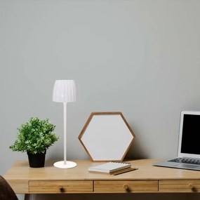 Lampă LED birou, reglabilă, reîncărcabilă, 2,7W, 3000-6000K, 1800 mAh, albă
