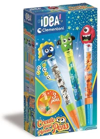 Colorat Monster set de realizare stilouri Clementoni