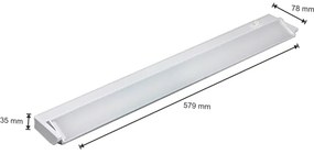 LED Lampă design minimalist LED/10W/230V alb