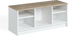 Dulap pentru pantofi London Sapphire Oak and White