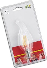 Bec E14, cu lumină albă caldă 4 W Windstorkerze – Trio