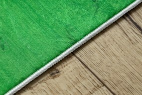BAMBINO 2660 covor lavabil Oraș, străzi pentru copii anti-alunecare - verde / gri