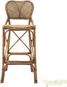 Scaun de bar design LUX din rattan, Colony 111452 HZ