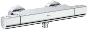 Roca T-1000 baterie de duș perete cu termostat crom A5A142EC00