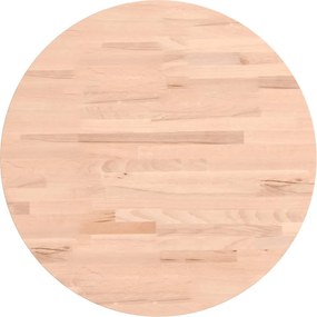 vidaXL Blat de masă rotund, Ø50x2,5 cm, lemn masiv de fag