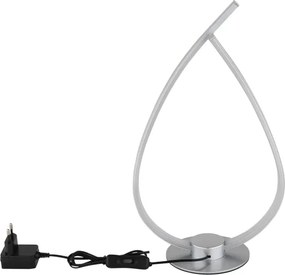 Globo 58492S - Lampă de birou LED TRINA, 6W, 230V, argintie