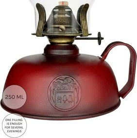 Brilagi - Lampă de petrol MERLIN roșie
