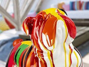 Figurina decorativa buldog pentru interior sau exterior Otto medium