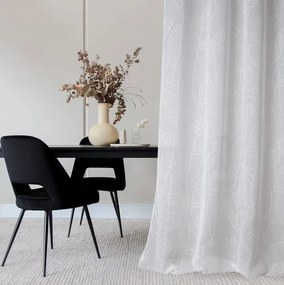 Perdeaua cu motiv natural cercuri 140 x 280 cm