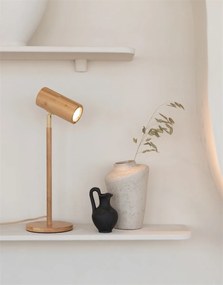 Lampa de masa Eco din Bambus Java GU10, natural
