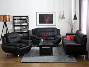 Canapea 2 locuri Leyton (negru) . 1008772