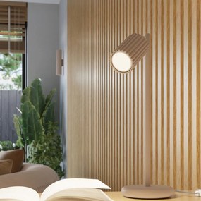 Lustră taupe din metal ø 19,5 cm Gleam – Sollux