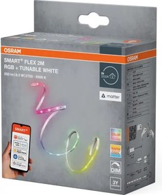 Osram - Bandă LED SMART+ FLEX RGB+TW dimmabilă 2m LED/8,5W/230V 2700-6500K Wi-Fi