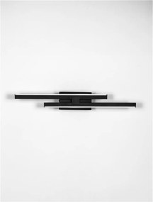 Aplica de perete LED design modern AMICA negru