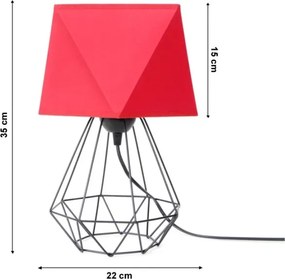 Lampă de masă DIAMENT 1xE27/60W/230V