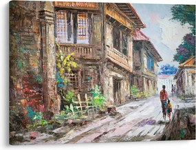 Tablou - Satul filipinez, Asia (70x50 cm)