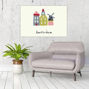 Tablou - Orașe din Europa N⁰4 (90x60 cm)