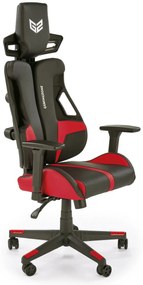 Scaun de birou Nitro negru/rosu H137 cm