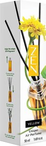 Difuzor aroma cu betisoare ZEN YELLOW 50 ml