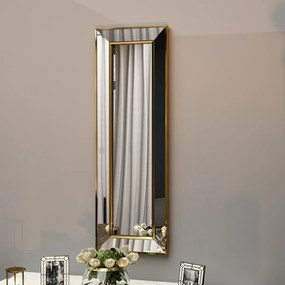 Oglindă Carlos Gold 30 x 90 cm