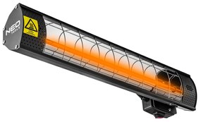 Încălzitor radiant 2000W, IP55, element de încălzire lampă cu halogen de aur 90-031