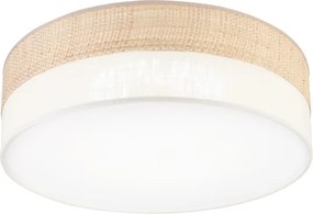Plafonieră LED SIRJA BOHO LED/36W/230V Ø 45 cm bej/crem