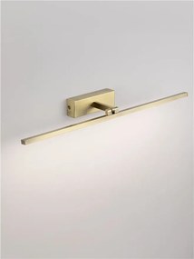 Aplica de perete LED baie IP44 MAREL aurie