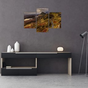 Tablou cu munții din Scoția (90x60 cm)