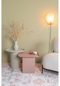 Măsuță auxiliară rotundă din metal ø 45,5 cm Sverre – White Label