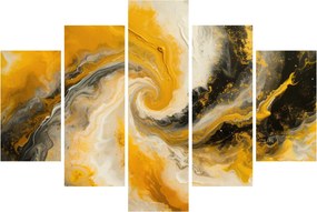 Tablou - Abstractizare în spirală (150x105 cm)