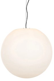 Lampă suspendată de exterior modernă albă 56 cm IP65 - Nura