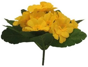 Floare artificială Primula galbenă, 24 cm