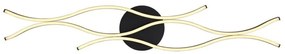 Plafoniera LED design modern Geronimo negru