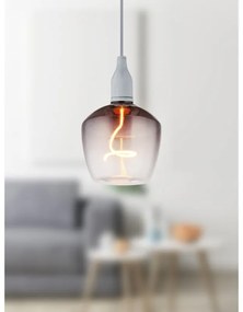Bec decorativ fumuriu LED E27 4W 140lm 1800K