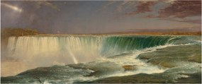 Tablou - Frederic Edwin Church, Niagara, reproducere (120x50 cm)