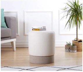 Taburet alb Ropp – Artie