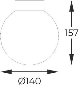 Plafonieră Zuma Line C0574-01D-P7AA ARCTURUS 1xG9/4W/230V negru