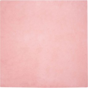 vidaXL Covor din de iepure sintetic antiderapant Olite Roz Poliester
