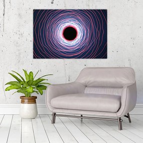 Tablou cercul abstact (90x60 cm)