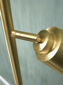 Lampadar, Lampa de podea cu doua spoturi directionabile Bremen auriu