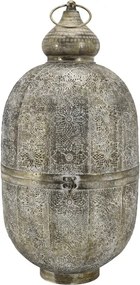 Felinar cu model din alama antichizata , "Vire", H61.5 cm