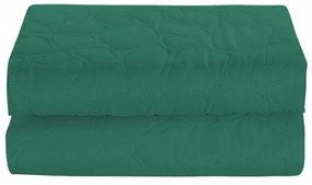 Cuvertura verde pentru pat cu model STONE Dimensiune: 200 x 220 cm