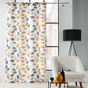 Draperie galbenă/albă 140x280 cm Vahine – douceur d'intérieur